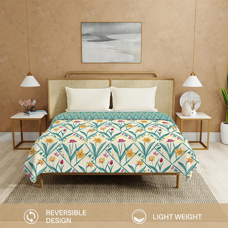 Urban Space Spring Reversible Dohar - Turquoise media 5