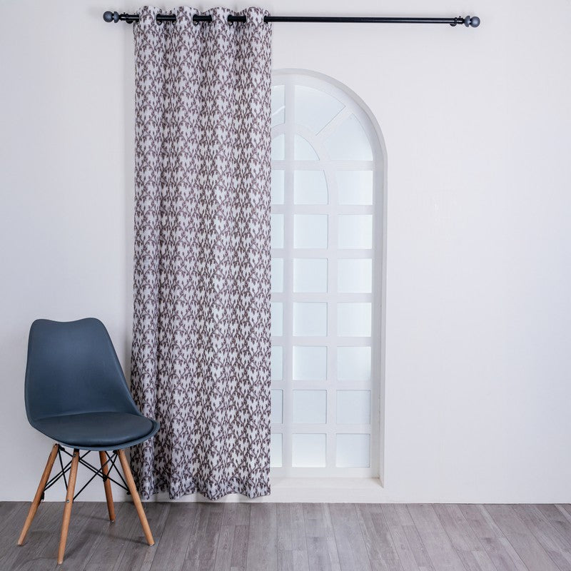 Vireza Soft Touch Floral Curtain - Set Of Two media 4
