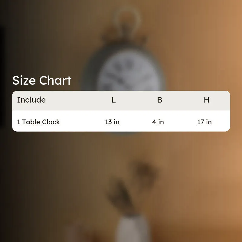 Ancient Poe Table Clock - Green media 8