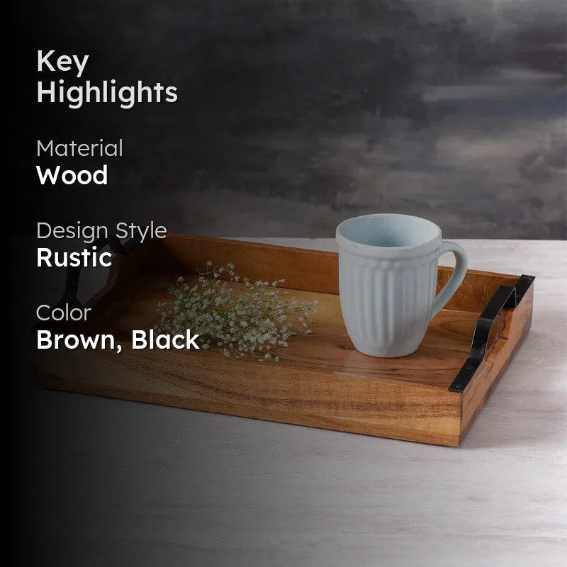 Sandstone Serving Tray - Black media 2
