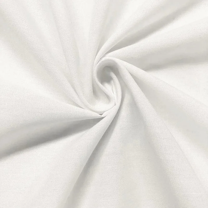 Esme Triple Pinch Pleat Medium Width Curtain - White media 3