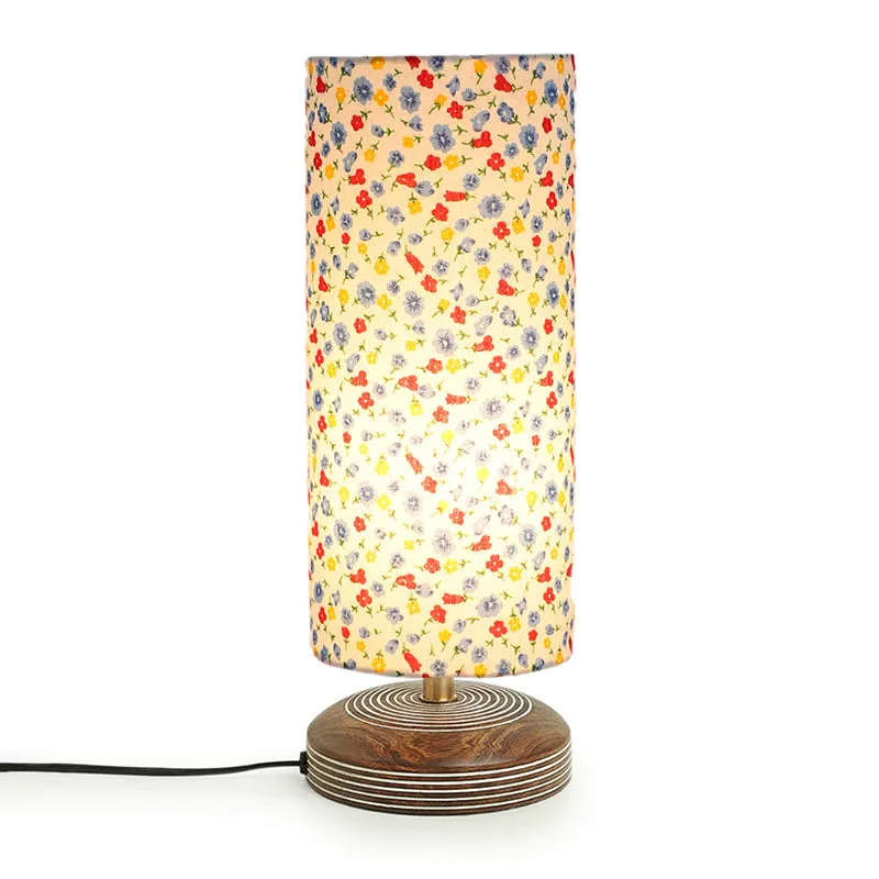 Savera Terrazzo Fabric Table Lamp - Multicolor media 5