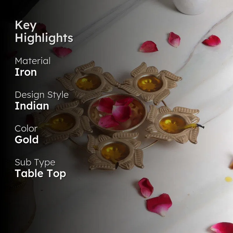 Luxe Aura Tealight Holder media 2