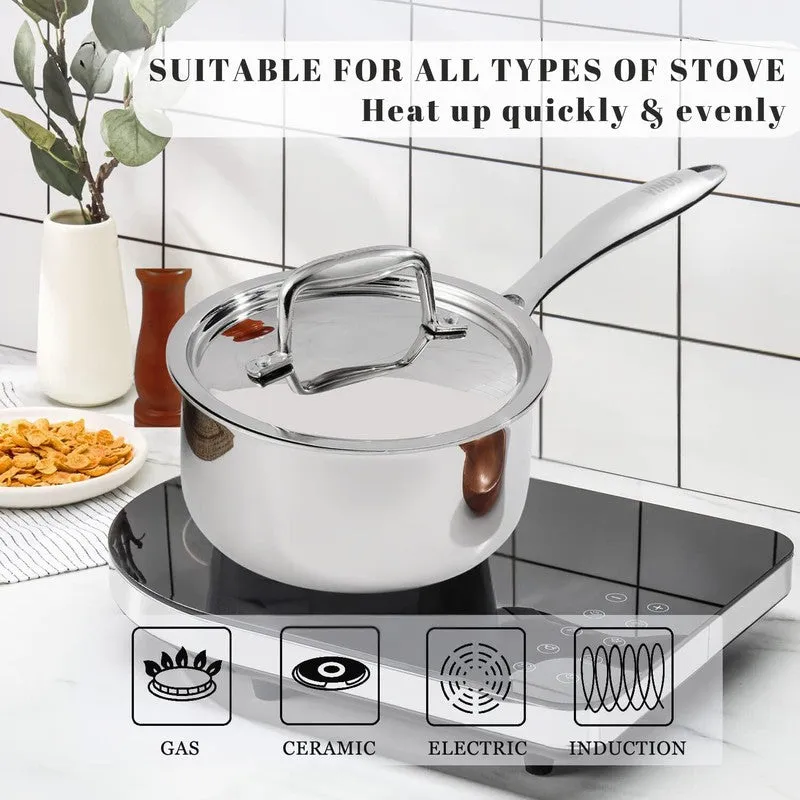 Vinod Lumo Whirl Saucepan With Lid - 3000 mL media 4