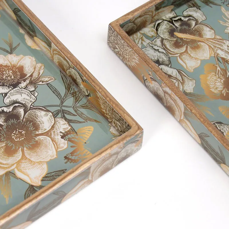 Mughal Gaja Regal Serving Tray - Set Of Two media 4