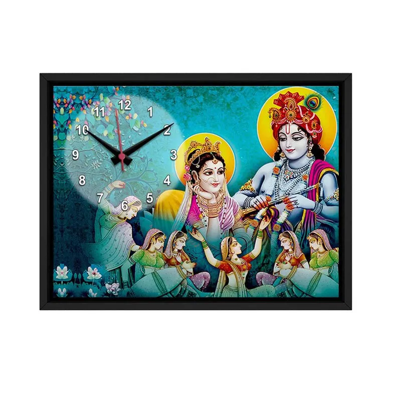 Krishva MDF Wall Clock media 4