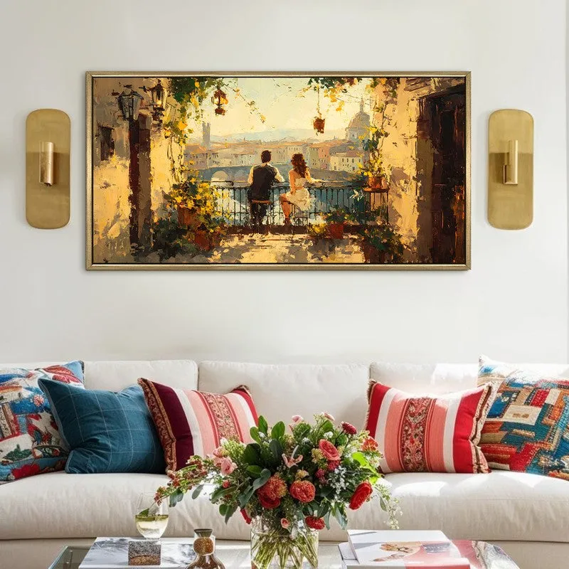 Still Affection Canvas Wall Painting With Frame media 1
