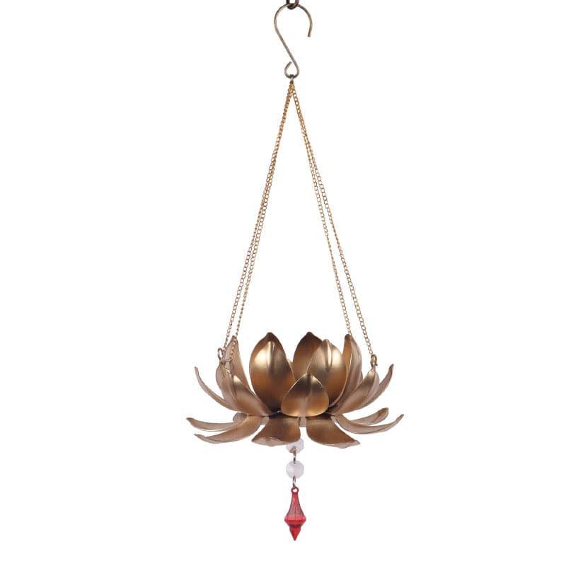 Kamal Bloom Hanging Tealight Candle Holder media 4