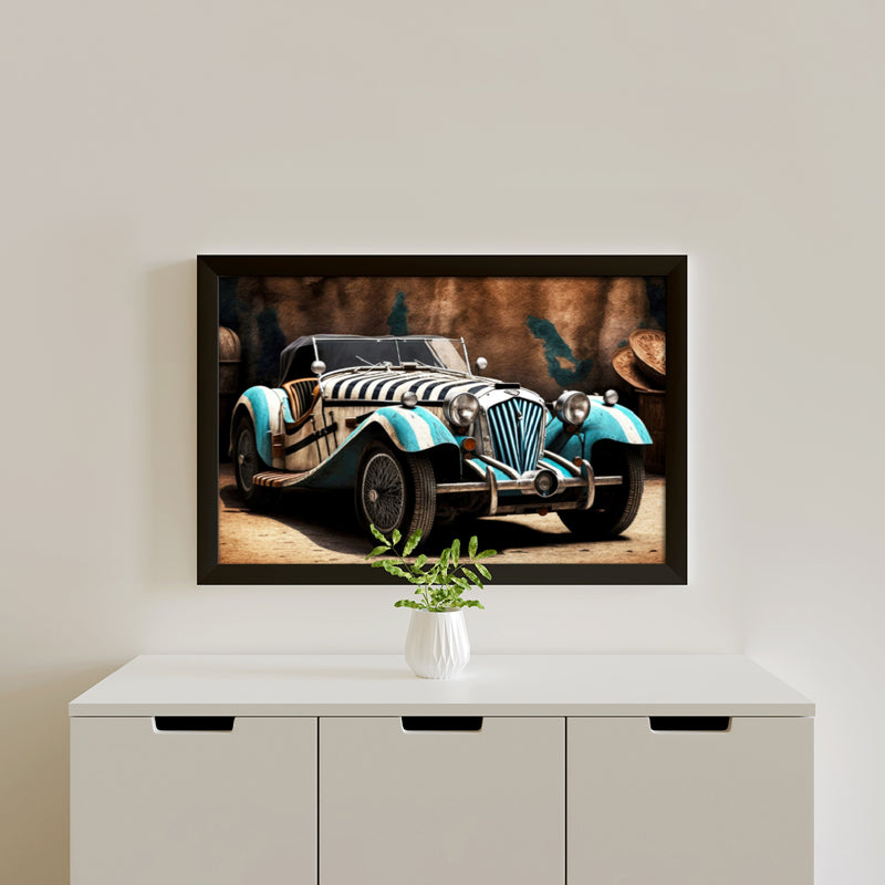 Chrome Chronicles Wall Painting