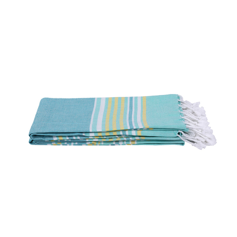 Jadore Bath Towel (Blue) - Set Of Two media 3
