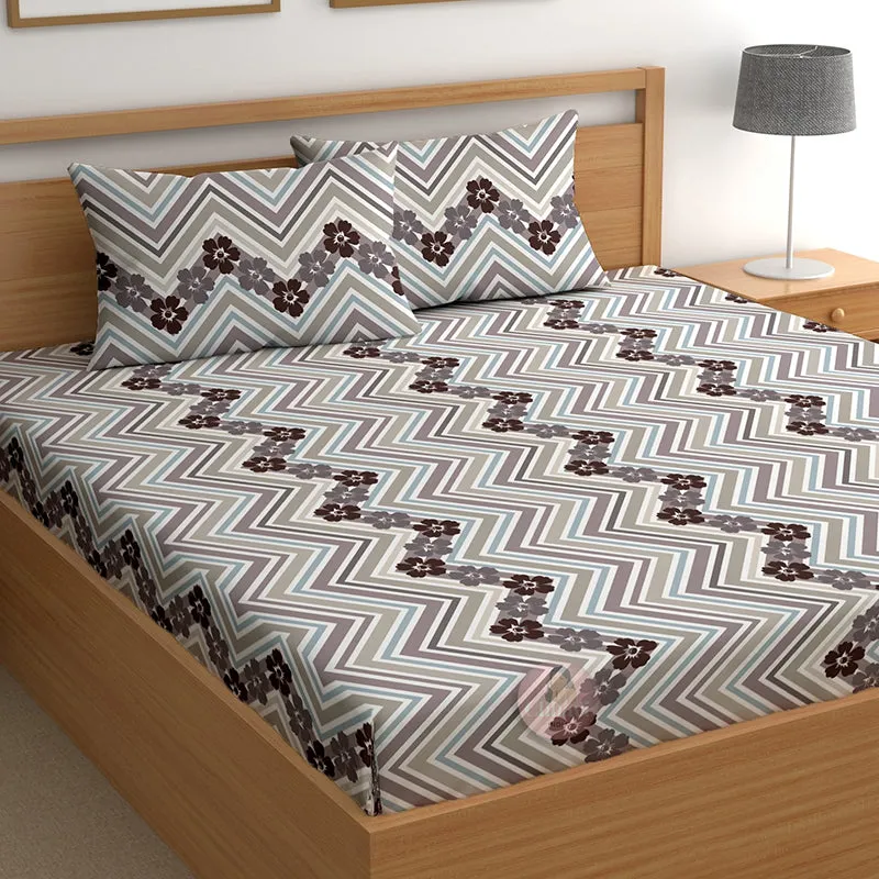 Edith Fitted Microfiber Microfiber Bedsheet - 150 GSM media 1