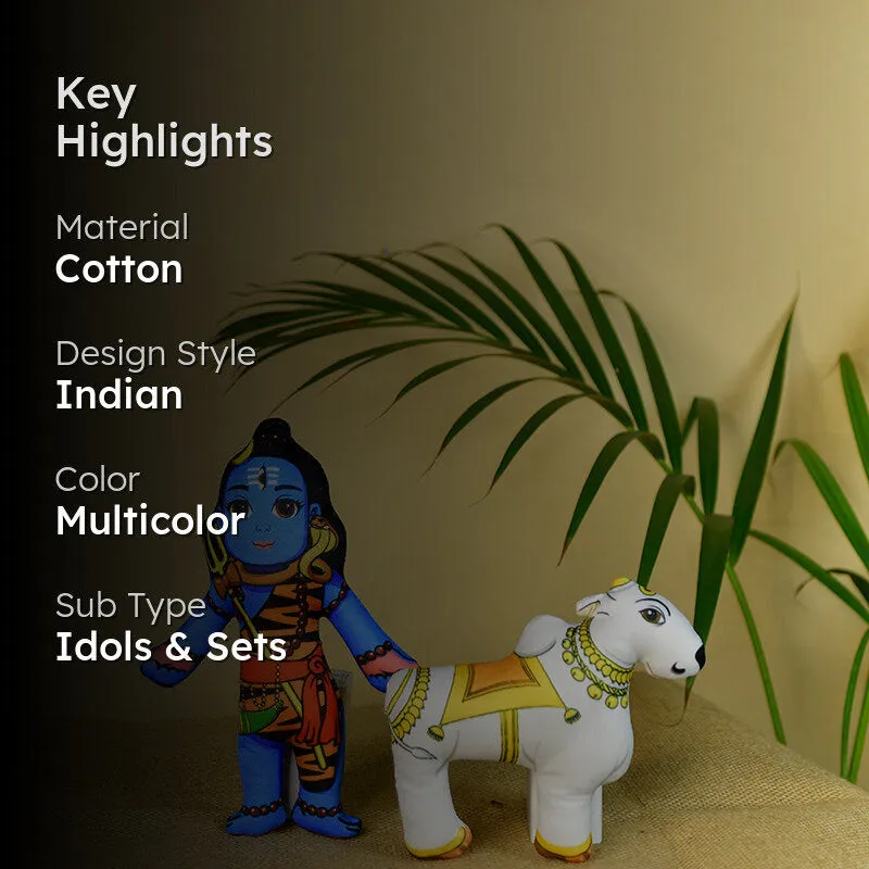Little Shiva Nandi Showpiece media 2