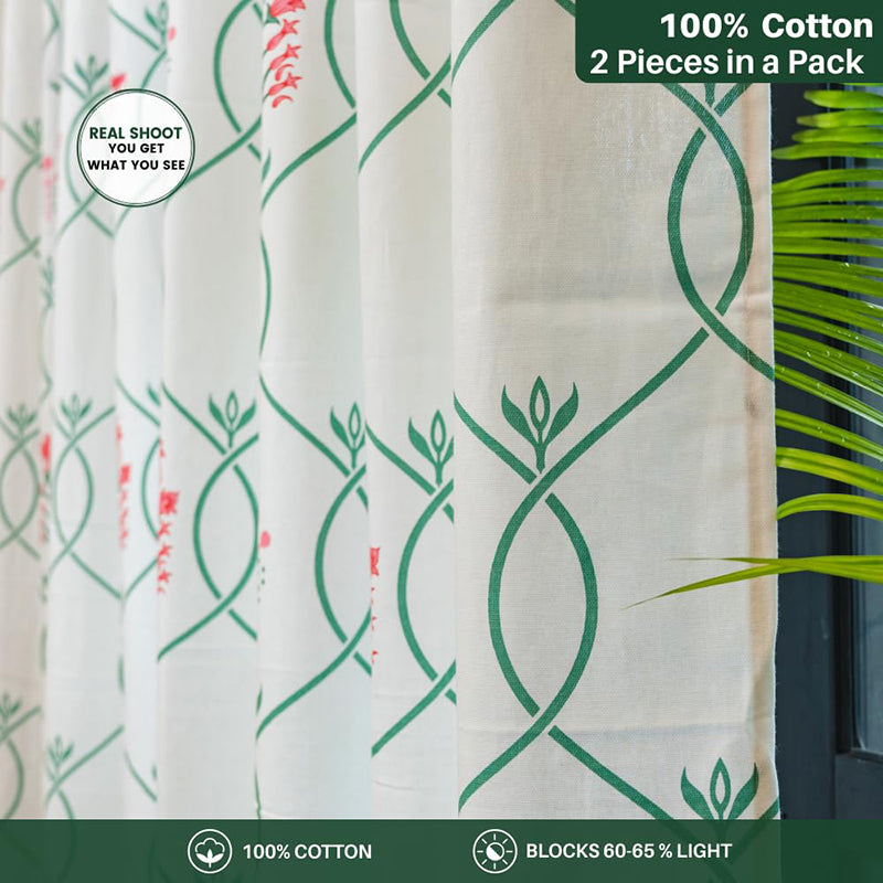 Urban Space Jharokha Curtain - Set Of Two media 5