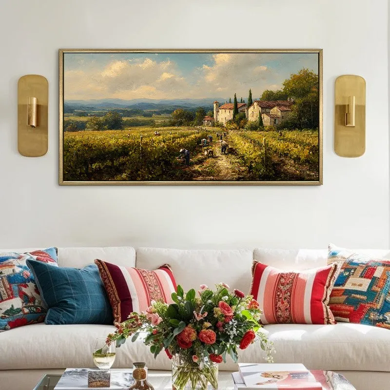 Earthbound Canvas Wall Painting With Frame media 1