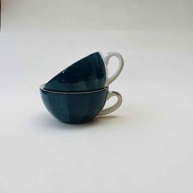 Bliss Ceramic Tea Cup (240 mL Each) - Set Of Two media 4