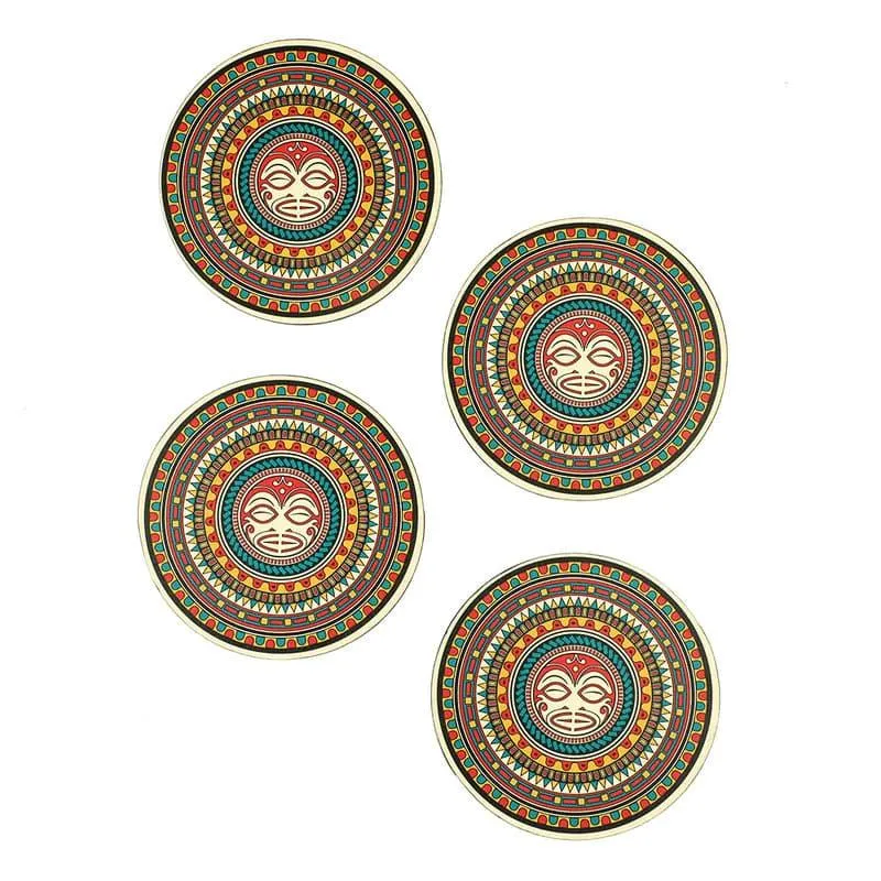 Kila Maori Mandala Trivet - Set Of Four media 3