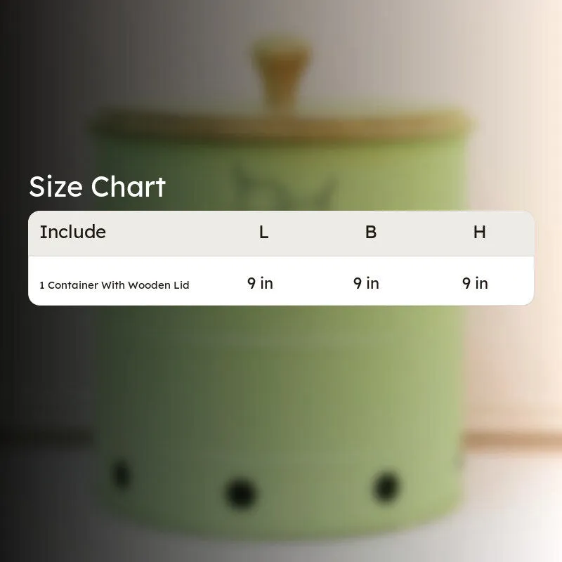 Chipo Onion Storage Container (Green & Brown) - 11 L media 6