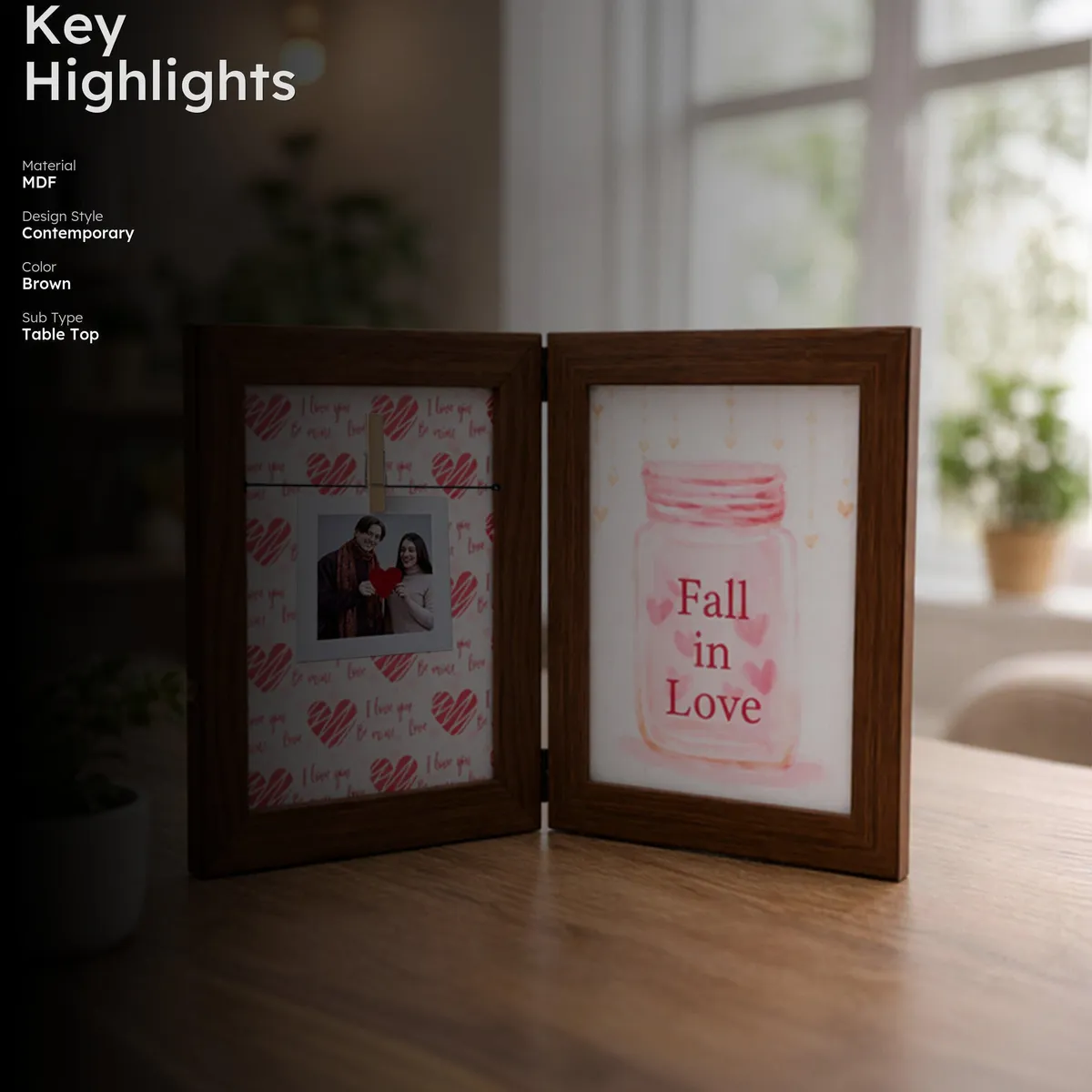 UrbanMuse MDF Photo Frame media 2