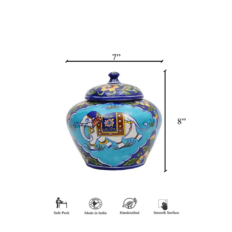 Regal Gaja Handpainted Vase media 4