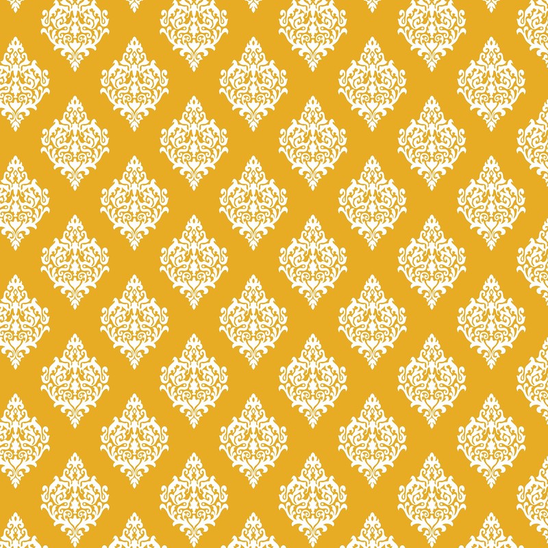 Urban Space Block Printed Yellow Cotton Cushion Covers - Set Of Five media 4