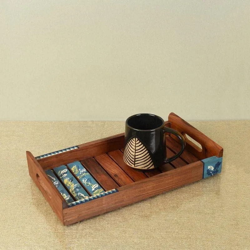Alari Wooden Tray media 1