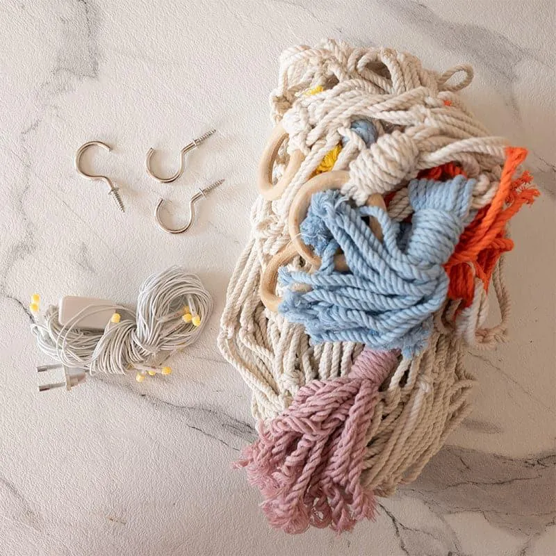 Rena Macrame Toy Hammock media 5