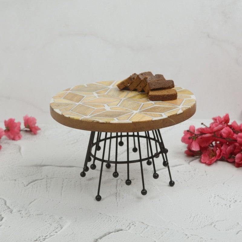 Delight Deck Decorative Cake Stand - Black
