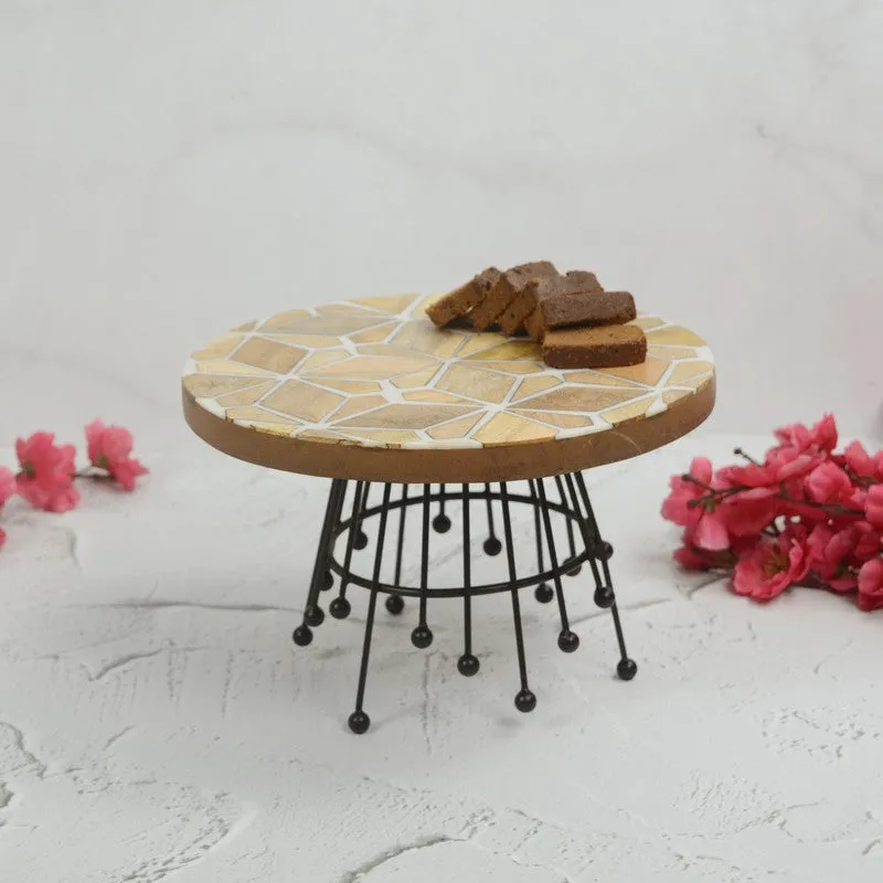 Delight Deck Decorative Cake Stand - Black media 1
