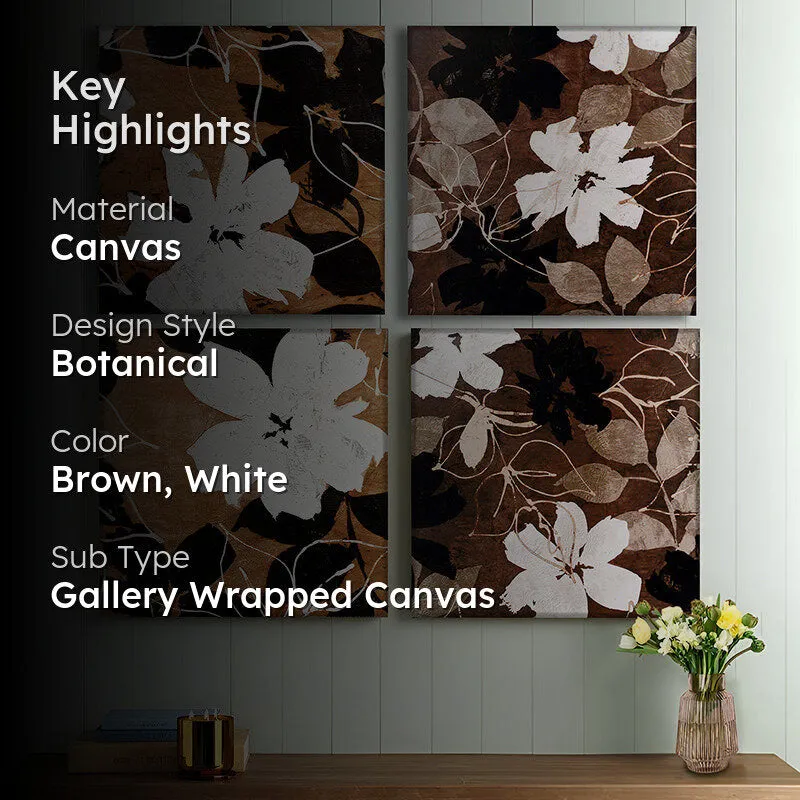 Petal Impressions Wall Art - Set Of Four media 2