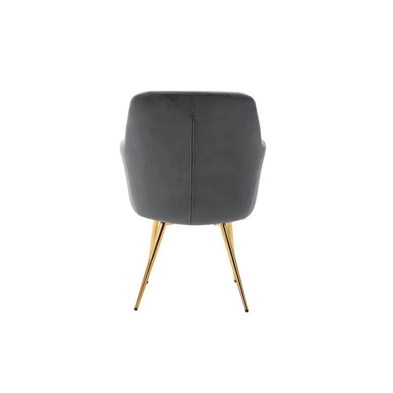 Livora Metal Accent Chair - Grey media 6