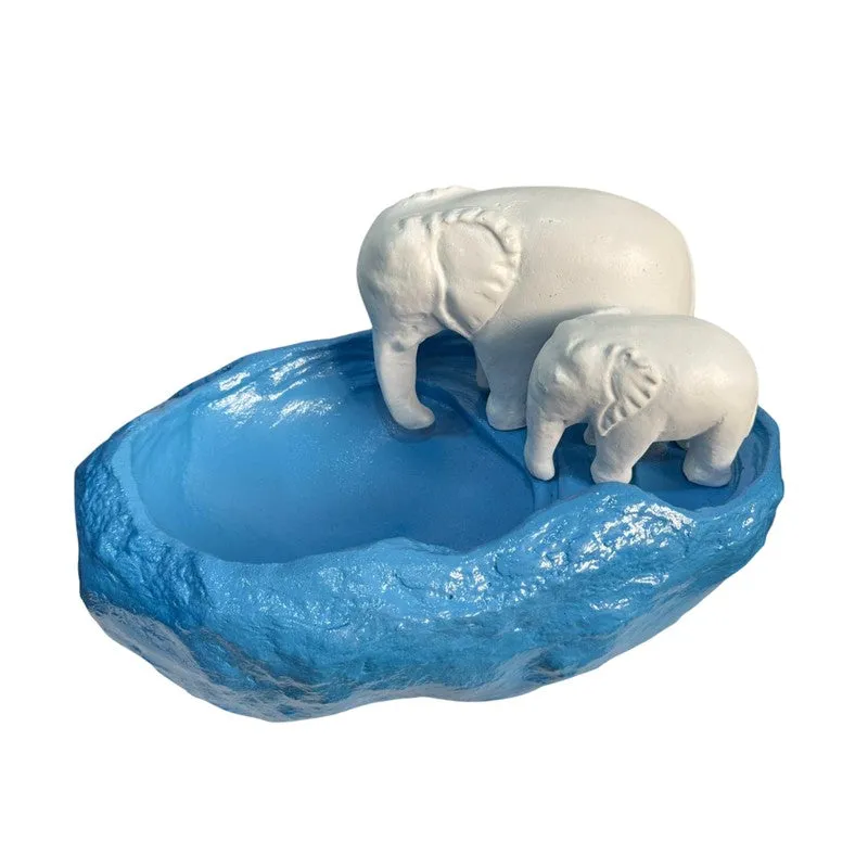 Auspicious Elephant Resin Urli media 3