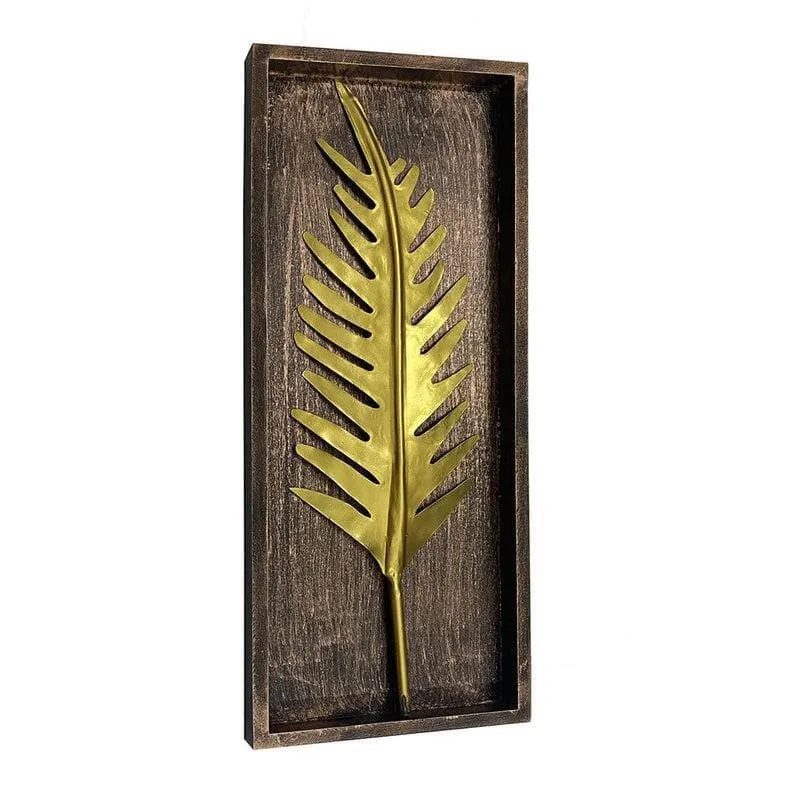 Poise Palm Leaf Metal Wall Accent media 3