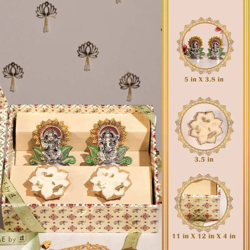 Solenya Jubilee Diwali Hamper - Four Piece Set media 5
