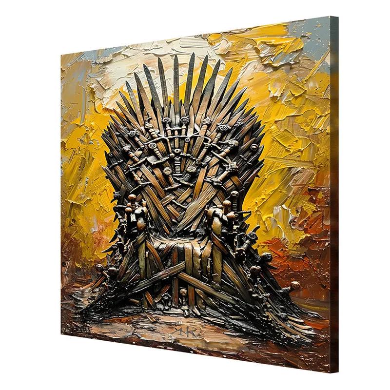 Iron Throne Wall Painting media 6