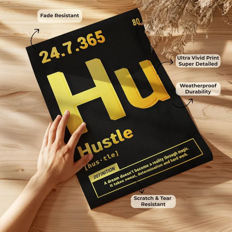 Hustle Element Wall Poster media 8