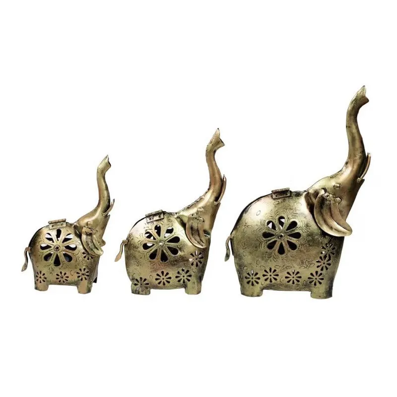 Lumora Premium Tea Light Holder - Set Of Three media 4