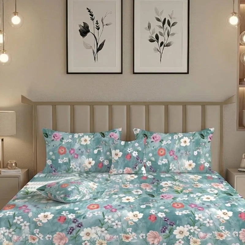 Flower Park GlaceCotton Kids Bedding Set (180 GSM) - Five Piece Set media 5
