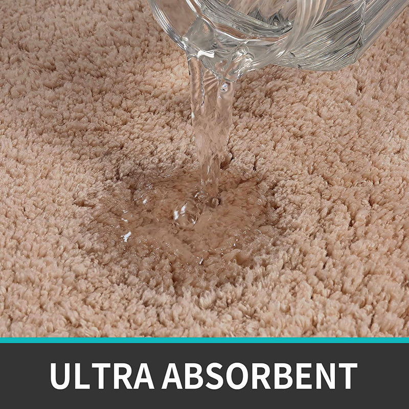 Vegas Luxe Micro Fiber Runner Rug - Rust media 6