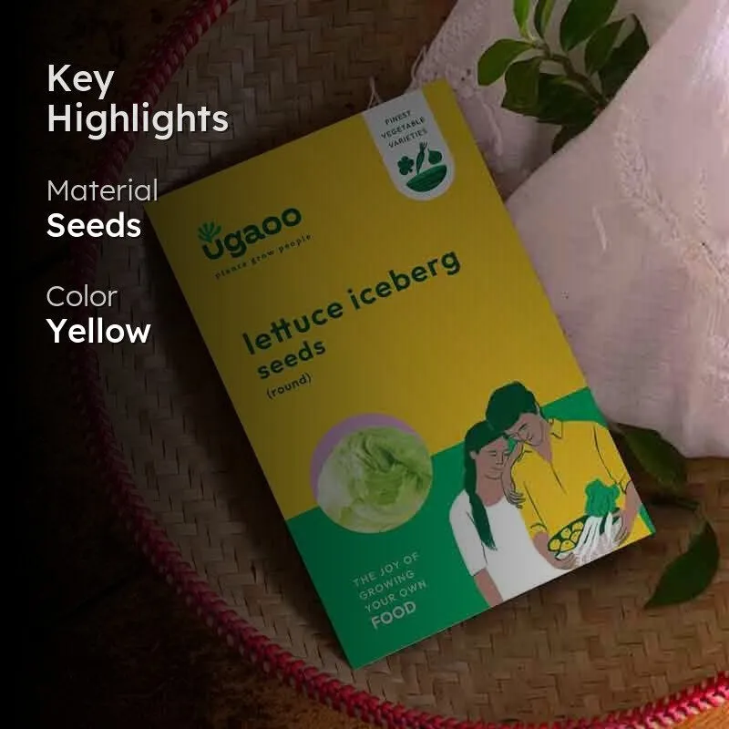 Ugaoo Lettuce Iceberg Seeds (Round) media 2
