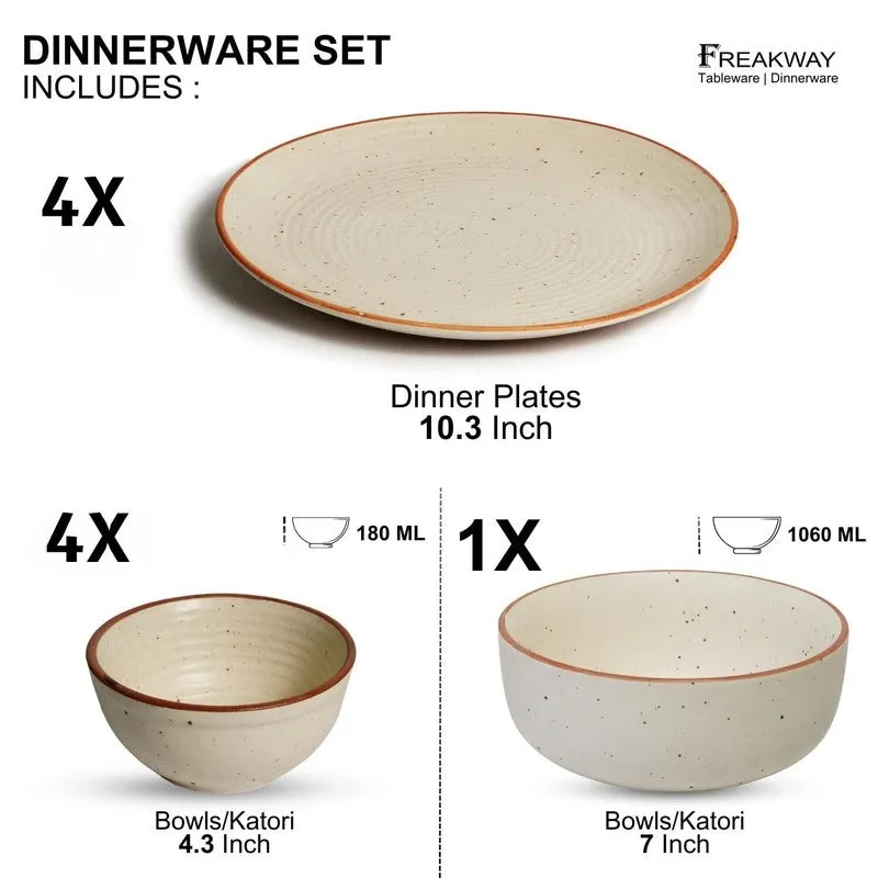 Solvra Kairox Veyra Dinner Set - 9 Piece Set media 7