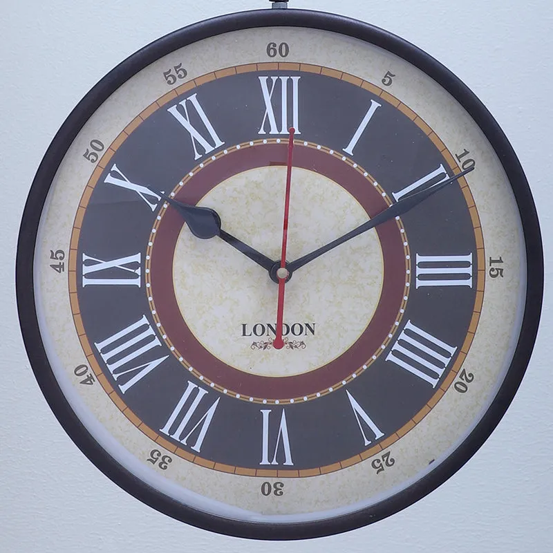 Time Weaver Iron Wall Clock media 5