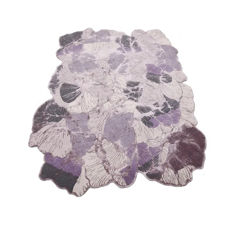 Kairo Cotton Carpet - Purple media 5
