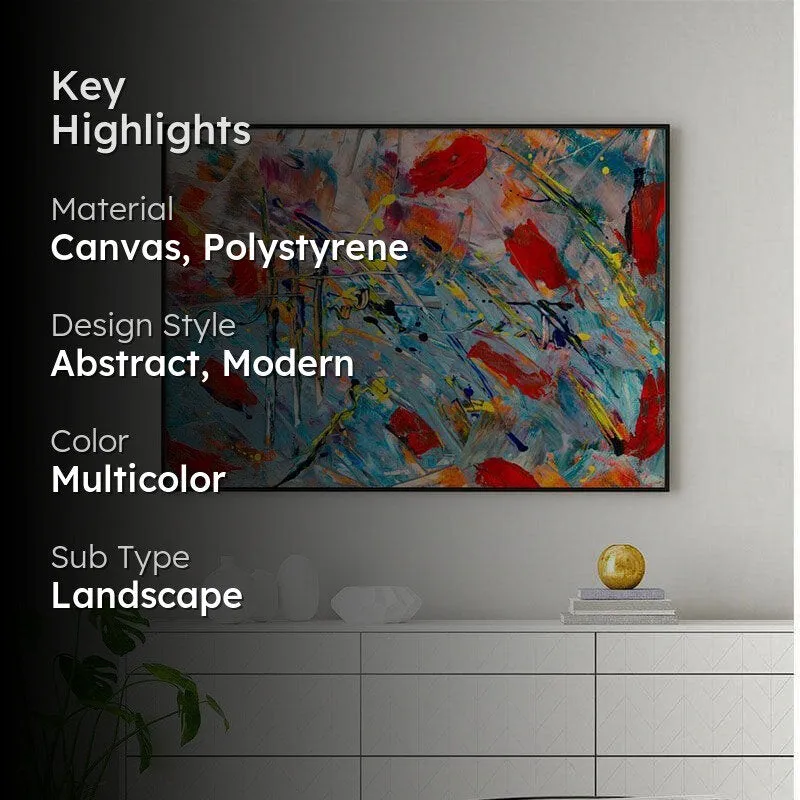 Surreal Symphony Painting - Black Frame media 2
