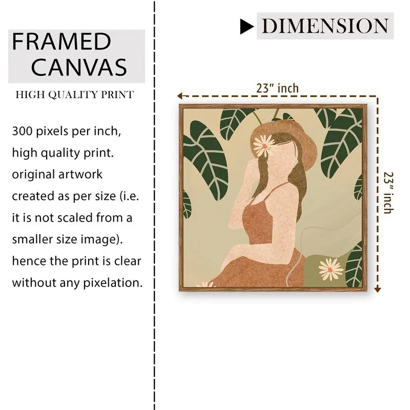 Body Lines Canvas Wall Art With Frame media 9