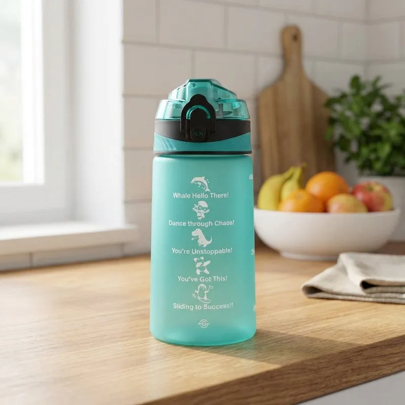 Solara Flexsip Plastic Water Bottle (500 mL) - Blue media 1