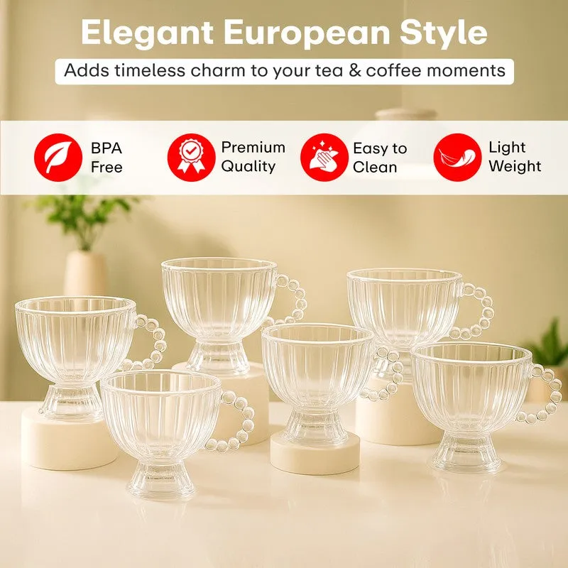 Rioware CrystalTreat Glass Dessert Bowl (160 mL Each) - Set Of Six media 8