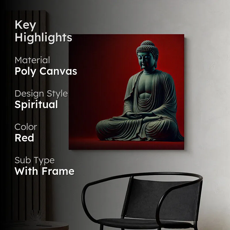 Gautama Buddha Wall Painting media 2