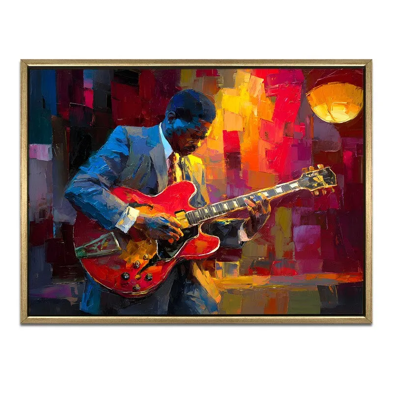 Soul Strings Canvas Wall Painting With Frame media 3