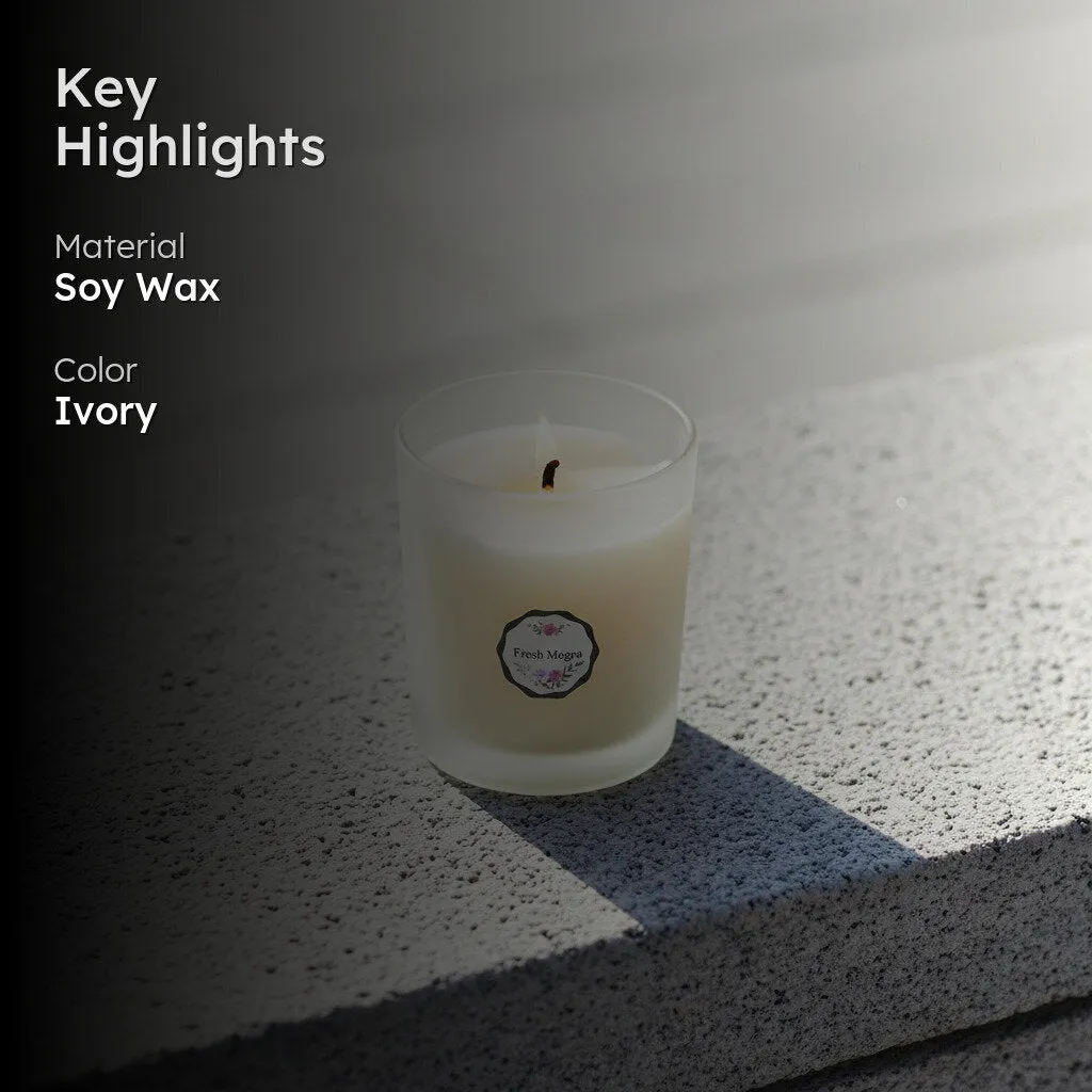 Vivi Scented Candle - White media 3