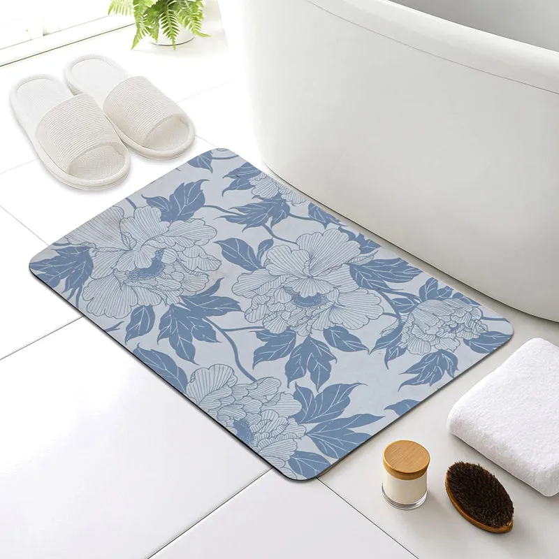 Serenia Bath Mat - Blue media 1